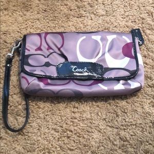 Coach wristlet